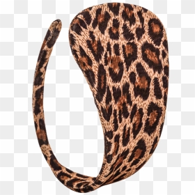 Female C-string Leopard Print - C String Transparent, HD Png Download - leopard print png