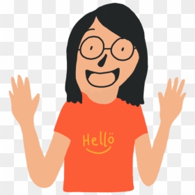 People Person - Cartoon, HD Png Download - happy person png