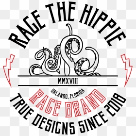 Rage The Hippie - Cartoon, HD Png Download - hippie png