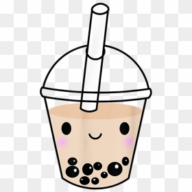 Cute Kawaii Drawings Boba - Cute Kawaii Bubble Tea, HD Png Download - vhv