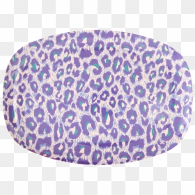 Plate, HD Png Download - leopard print png