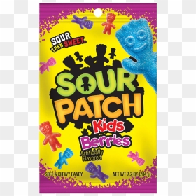 Sour Patch Kids Berries Peg Bags - Sour Patch Kids Very Berry, HD Png Download - sour patch kids png