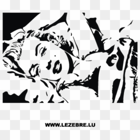 Marilyn Monroe Decal, HD Png Download - marilyn monroe png