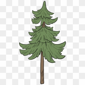 Evergreen Tree Clipart - Christmas Tree, HD Png Download - evergreen tree png