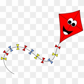 Colorful Anthropomorphic Kite Clip Arts - Kite Clip Art, HD Png Download - kite png