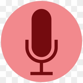 Audio Record Clip Art, HD Png Download - microphone icon png