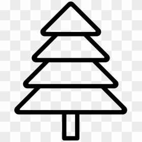 Tree Evergreen - Christmas Tree Icon Png, Transparent Png - evergreen tree png