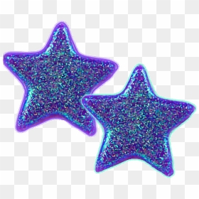 #sticker #png #stars #aesthetic #aesthetictumblr #tumblr - Blue Aesthetic Stickers Png, Transparent Png - stars png tumblr