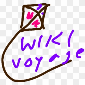 Wikivoyage Logo Kite, HD Png Download - kite png