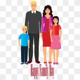 Transparent Family Day People Social Group Cartoon, HD Png Download - happy person png