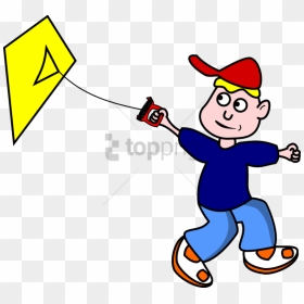 Free Png Two Boy Friends- Cartoon Flying A Kite Png - Flying A Kite Cartoon, Transparent Png - kite png