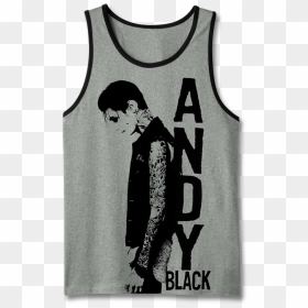 Sleeveless Shirt, HD Png Download - andy biersack png