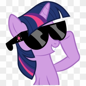 Twilight Sparkle Cool, HD Png Download - swag glasses png