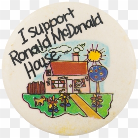 Ronald Mcdonald House Cause Button Museum - Imagens Fofinhas, HD Png Download - ronald mcdonald png