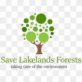 Save Lakelands Forests - Circle, HD Png Download - tree icon png