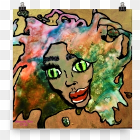 Image Of Medusa Print Image Of Medusa Print - Visual Arts, HD Png Download - medusa png