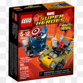 Lego 76065, HD Png Download - red skull png