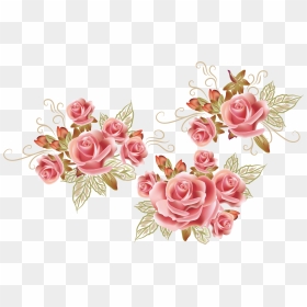 Transparent Flower Drawing Png - Rose Wallpaper Design Flower, Png Download - floral pattern png