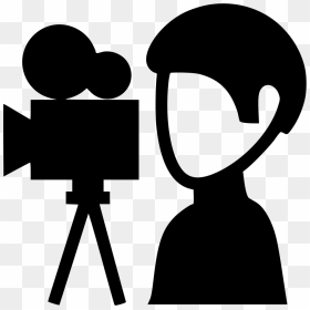 Camera Man - Camera Man Icon, HD Png Download - camera silhouette png