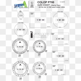 Colop Stamp Size, HD Png Download - wax seal png