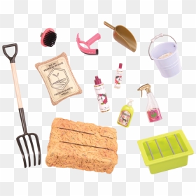 Hay And Neigh Horse Care Set All Components - Our Generation Horse Sets, HD Png Download - hay png