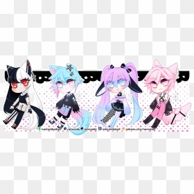 Wannabe Pastel Goth - Pastel Goth Boy Adoptables, HD Png Download - pastel goth png