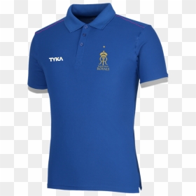 Rajasthan Royals Official Polo - Polo Shirt, HD Png Download - rajasthan royals logo png