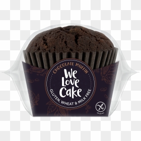 We Love Cake Chocolate Muffin - Chocolate Cake, HD Png Download - muffin png