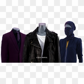 Costume Array - Leather Jacket, HD Png Download - jessica jones png