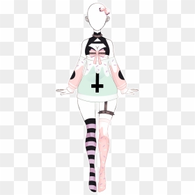 Pastel Goth Ice Cream - Cartoon, HD Png Download - pastel goth png