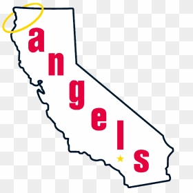California Angels State Logo, HD Png Download - angels logo png