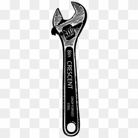 Wrench Vector, HD Png Download - hardware tools png