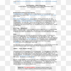 Document, HD Png Download - baking soda png