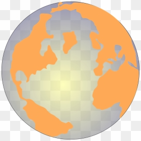 Globe Clipart Yellow - Portable Network Graphics, HD Png Download - globe clipart png