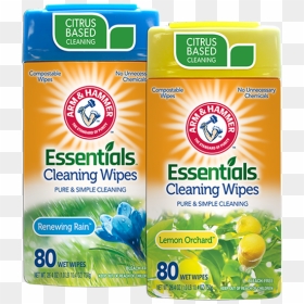 Arm & Hammer - Arm And Hammer Cleaning Wipes, HD Png Download - baking soda png