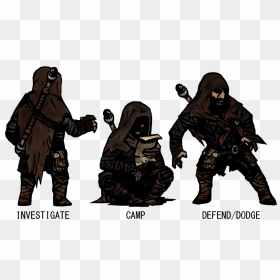 Darkest Dungeon How To Install Character Mods - Darkest Dungeon Classes Mod, HD Png Download - darkest dungeon png