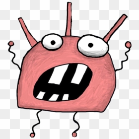 Big Pink Things, HD Png Download - cute monster png