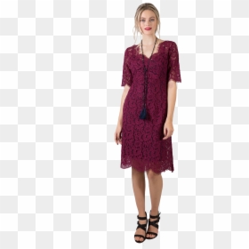 Red Lace Png, Transparent Png - red lace png