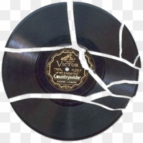 Little Shirley Beans Broken Record, HD Png Download - broken record png