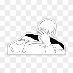 Facepalm Rage Face Transparent, HD Png Download - facepalm meme png