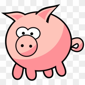 Transparent Cartoon Pig, HD Png Download - pig nose png