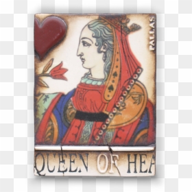 King And Queen Of Hearts, HD Png Download - queen of hearts card png