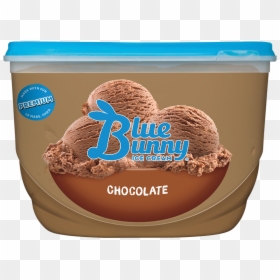 Blue Bunny Chocolate Ice Cream, HD Png Download - desserts png