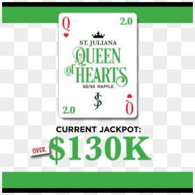 Ride For Kevin, HD Png Download - queen of hearts card png