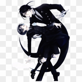 Fanart Black Butler Ciel And Sebastian, HD Png Download - black butler png