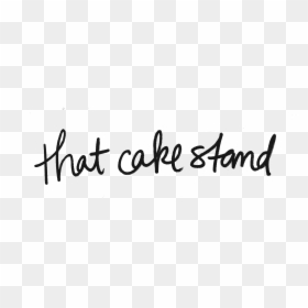 Calligraphy, HD Png Download - cake stand png