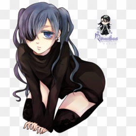 Ciel Phantomhive Girl Version, HD Png Download - black butler png