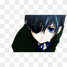 Most Beautiful Anime Girl Eyes, HD Png Download - black butler png