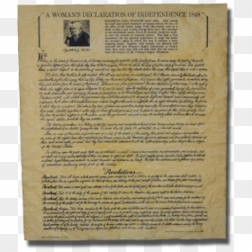 Document, HD Png Download - declaration of independence png