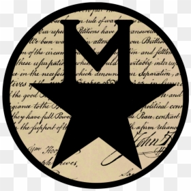 Logos With A Black Star, HD Png Download - declaration of independence png